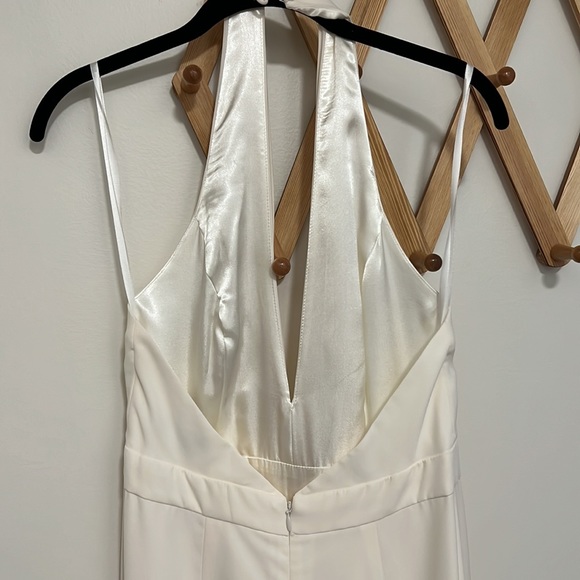 Anthropologie Jill Jill Stuart White Jumpsuit - Size 2 - Picture 8 of 8